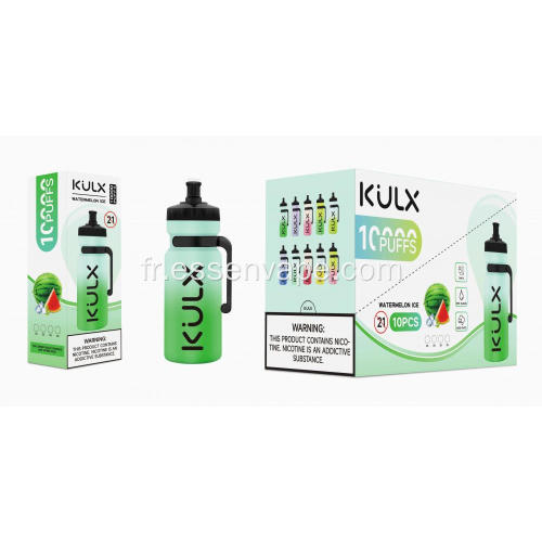 Citron menthe kulx 10000 Puffs vaping Allemagne